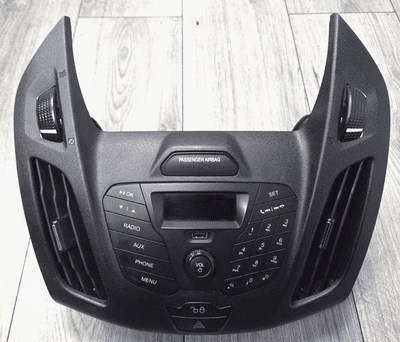 FORD TRANSIT CONNECT MK2 BT DAB RADIO BUTTONS FASCIA DT1T-18D815-FF 2013-2023