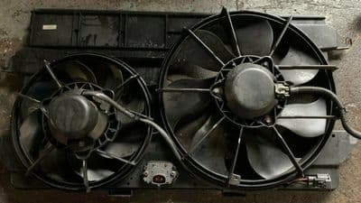 FORD TRANSIT CONNECT VAN RADIATOR DOUBLE FAN COOLER 2T14-8C607-EC 2002 - 2013