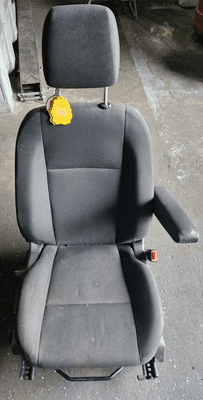 FORD TRANSIT CUSTOM 2.2 DRIVER SIDE FRONT SEAT BLACK & GREY ARM REST 2012-2018