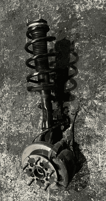 FORD TRANSIT CUSTOM DRIVER RIGHT COMPLETE SUSPENSION LEG HUB CALIPER 2012-2018