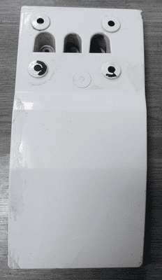 FORD TRANSIT CUSTOM MK8 NS TRIM UNDER FUEL FLAP WHITE GK21-V20206-BA 2017-2020