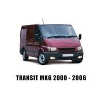 FORD TRANSIT MK6 BLACK MATT GREY FRONT BUMPER 2000 - 2006