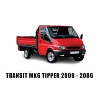 FORD TRANSIT MK6 BLACK MATT GREY FRONT BUMPER 2000 - 2006