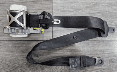 GENIUNE FORD FIESTA MK7 5 DOOR FRONT LEFT PASSENGER SIDE SEAT BELT 2008 - 2012