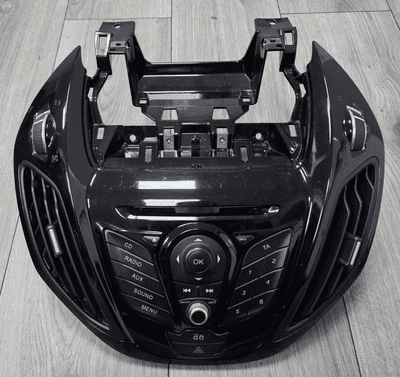 GENUINE B-MAX CD PLAYER RADIO CONTROL BUTTONS FASCIA SURROUND BLACK 2012-2017