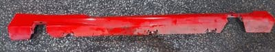 GENUINE FIESTA MK7 ZETEC S DRIVER SIDE SKIRT RACE RED 2009167 2013-2017