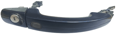 GENUINE FOCUS MK2 DRIVER RIGHT FRONT DOOR HANDLE KEYLESS INK BLUE 2008-2011