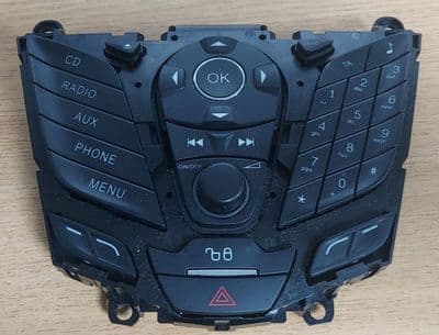GENUINE FOCUS MK3 RADIO STEREO FASCIA BUTTON BLACK AM5T-18K811-BE 2011-2015