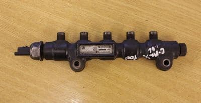 GENUINE FORD C-MAX FIESTA 1.6 TDCi INJECTOR FUEL RAIL 9654592680 2001 - 2012