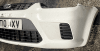 GENUINE FORD C-MAX MK1 FACELIFT HATCHBACK FRONT BUMPER IN WHITE 2007 - 2010