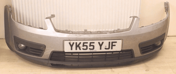 GENUINE FORD C-MAX MK1 HATCHBACK FRONT BUMPER MACHINE SILVER 2003 - 2007