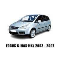 GENUINE FORD C-MAX MK1 REAR BUMPER PANTHER BLACK 2003 - 2007