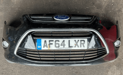 GENUINE FORD C-MAX MK2 COMPLETE FRONT BUMPER PANTHER BLACK 2011 - 2015 #AF64