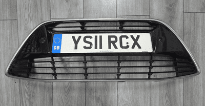 GENUINE FORD C-MAX MK2 FRONT LOWER BUMPER GRILL GRILLE CHROME 2011 - 2015
