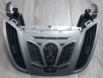 GENUINE FORD C-MAX MK3 CD PLAYER RADIO CONTROLS FASCIA BUTTONS GREY 2011-2015