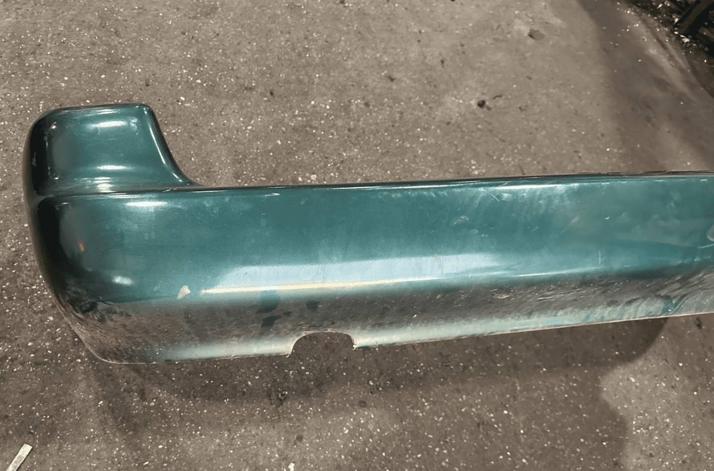 GENUINE FORD ESCORT MK6 MK7 ESTATE BACK REAR BUMPER AUTUMN GREEN 1995 ...