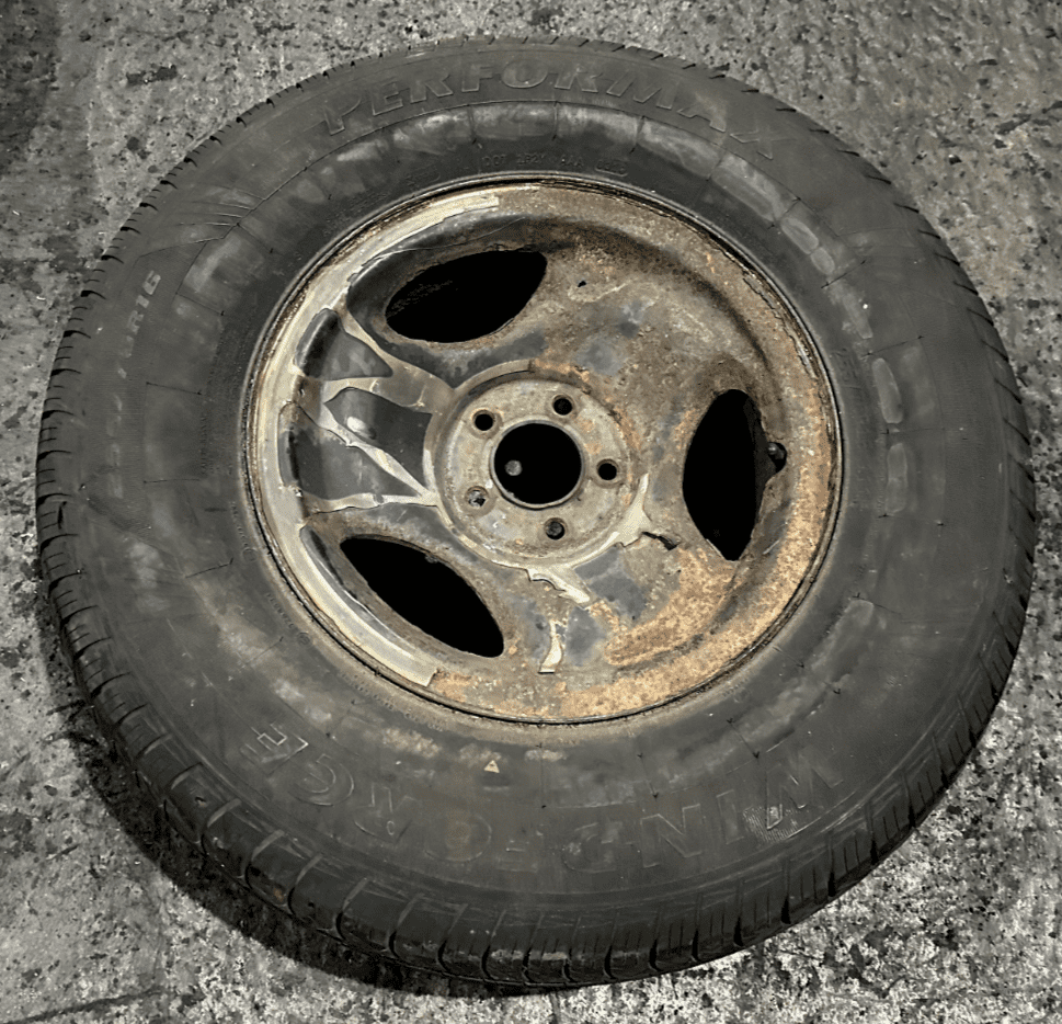 GENUINE FORD EXPLORER 3 SPOKE 5 STUD STEEL WHEEL 255/70/16 1995 - 2000