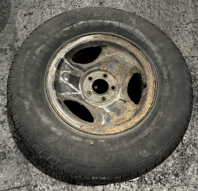 GENUINE FORD EXPLORER 3 SPOKE 5 STUD STEEL WHEEL 255/70/16 1995 - 2000