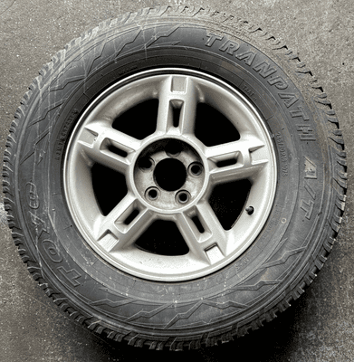 GENUINE FORD EXPLORER ALLOY WHEEL 5 SPOKE 245/70/16 TOYO 2001 - 2006