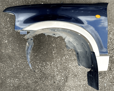 GENUINE FORD EXPLORER FRONT NSF PASSENGER LEFT SIDE WING FENDER BLUE 2001 - 2006