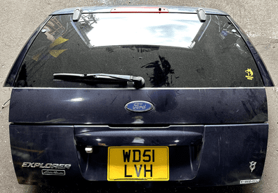 GENUINE FORD EXPLORER REAR DOOR BACK BOOTLID TAILGATE BOOT BLUE 2001 - 2006