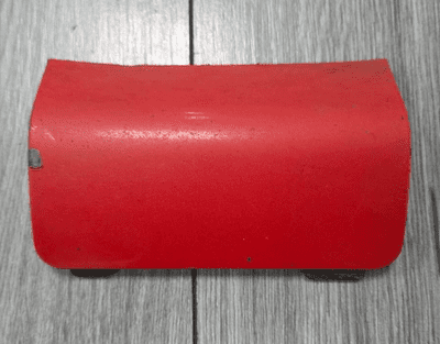 GENUINE FORD FIESTA MK6 DRIVER FRONT JACKING POINT COVER RED 2005 - 2008
