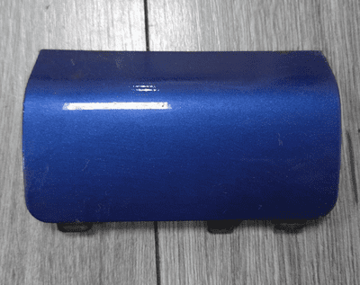 GENUINE FORD FIESTA MK6 DRIVER REAR JACKING POINT COVER BLUE 2005 - 2008