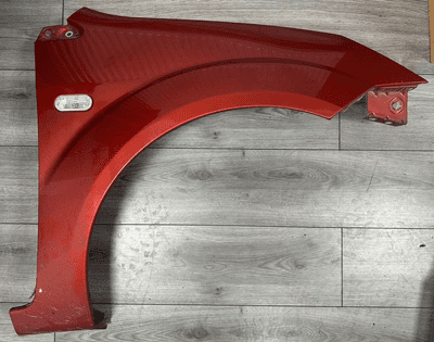 GENUINE FORD FIESTA MK6 DRIVER RIGHT WING FENDER TANGO ORANGE 2002 - 2008
