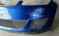 GENUINE FORD FIESTA MK6 FACE LIFT FRONT BUMPER OCEAN BLUE 2005 - 2008