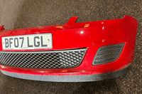 GENUINE FORD FIESTA MK6 FACELIFT FRONT BUMPER COLORADO RED 2005 - 2008 #BF07