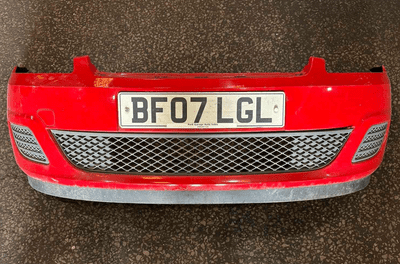 GENUINE FORD FIESTA MK6 FACELIFT FRONT BUMPER COLORADO RED 2005 - 2008 #BF07