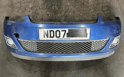 GENUINE FORD FIESTA MK6 FACELIFT FRONT BUMPER OCEAN BLUE 2005-2008 #ND07