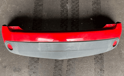 GENUINE FORD FIESTA MK6 FACELIFT REAR BUMPER COLORADO RED 2005 - 2008 #NU58