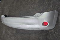 GENUINE FORD FIESTA MK6 FACELIFT REAR BUMPER MOONDUST SILVER 2005 - 2008