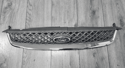 GENUINE FORD FIESTA MK6 FRONT GRILL GRILLE CHROME 6S61-8200-BDW 2005-2008