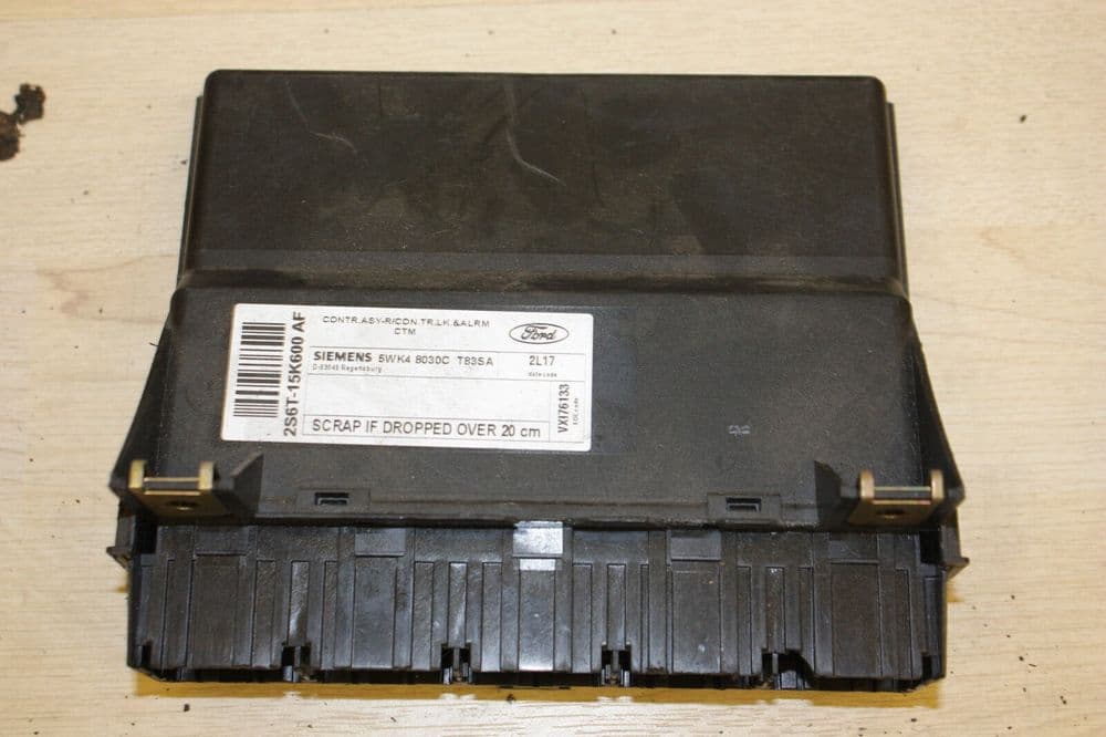 GENUINE FORD FIESTA MK6 FUSION GEM MODULE CENTRAL LOCKING 2S6T-15K600 ...