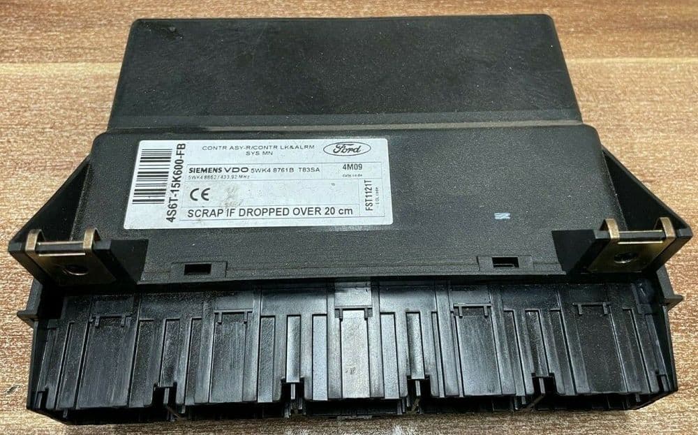 GENUINE FORD FIESTA MK6 FUSION GEM MODULE REMOTE LOCKING 4S6T-15K600-FB ...