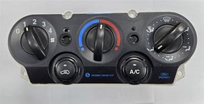 GENUINE FORD FIESTA MK6 HEATER CONTROL PANNEL WITH A/C 2S6H-19980-BF 2002-2008