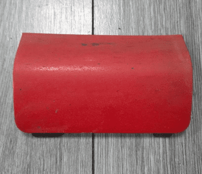GENUINE FORD FIESTA MK6 PASSENGER FRONT JACKING POINT COVER RED 2005 - 2008