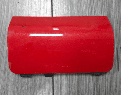 GENUINE FORD FIESTA MK6 PASSENGER REAR JACKING POINT COVER RED 2005 - 2008
