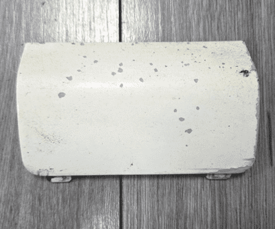GENUINE FORD FIESTA MK6 PASSENGER REAR JACKING POINT COVER WHITE 2005 - 2008