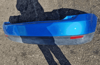 GENUINE FORD FIESTA MK6 REAR BUMPER AQUARIUS BLUE 2002 - 2005