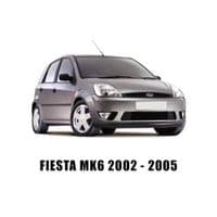GENUINE FORD FIESTA MK6 REAR BUMPER AQUARIUS BLUE 2002 - 2005