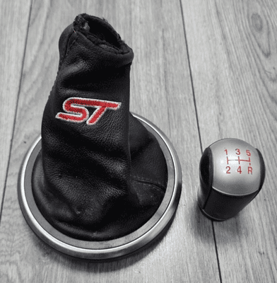 GENUINE FORD FIESTA MK6 ST / ST150 RED GEARSTICK KNOB GAITER 2002 - 2008