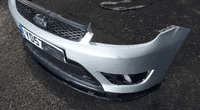 GENUINE FORD FIESTA MK6 ST ST150 ZETEC-S FRONT BUMPER MOONDUST SILVER 2005-2008