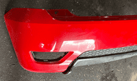 GENUINE FORD FIESTA MK6 ST ST150 ZETEC-S REAR BUMPER COLORADO RED 2005-2008