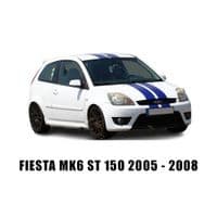 GENUINE FORD FIESTA MK6 ST ST150 ZETEC-S REAR BUMPER COLORADO RED 2005-2008