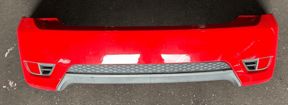 GENUINE FORD FIESTA MK6 ST ST150 ZETEC-S REAR BUMPER COLORADO RED 2005 ...