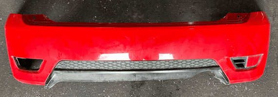 GENUINE FORD FIESTA MK6 ST ST150 ZETEC-S REAR BUMPER COLORADO RED 2005-2008