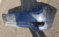 GENUINE FORD FIESTA MK6 ST / ST150 / ZETEC-S REAR BUMPER PANTHER BLACK 2005-2008